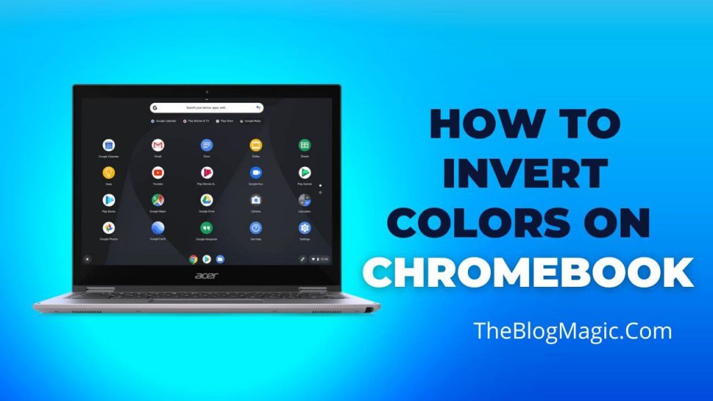 How to invert colours on Chromebook?