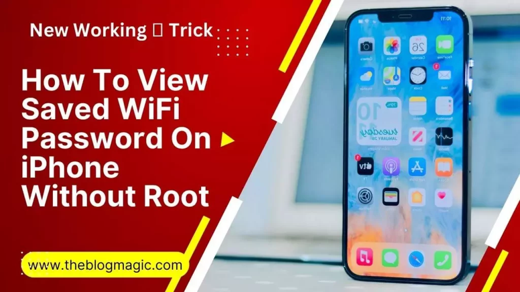  How To View Saved WiFi Password On IPhone Without Root New Working Trick 