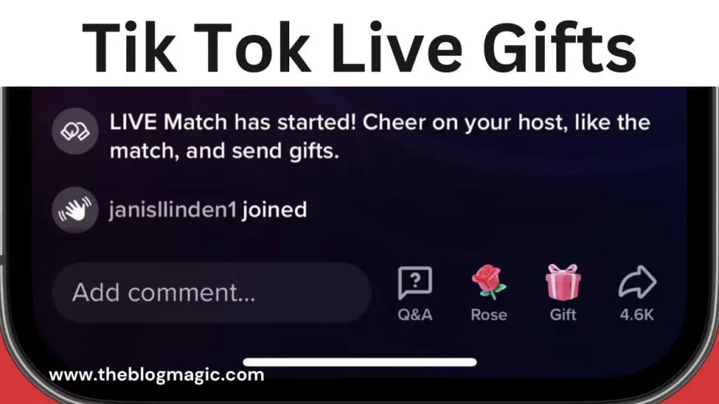 tiktok live gifts