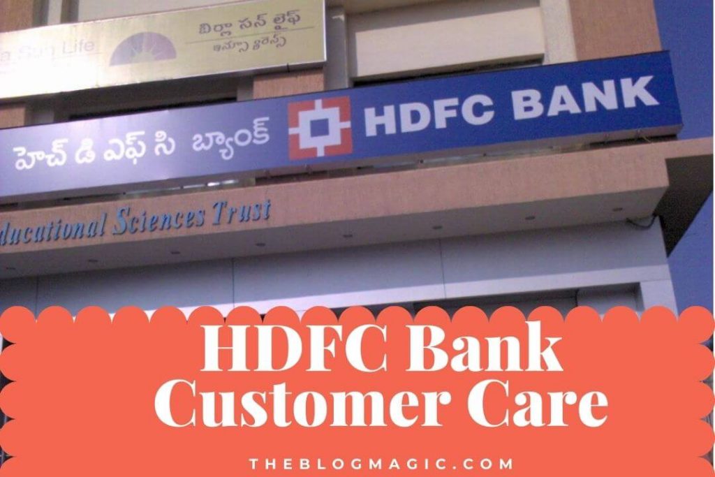 HDFC Customer Care NetBanking, How can I call HDFC customer care?