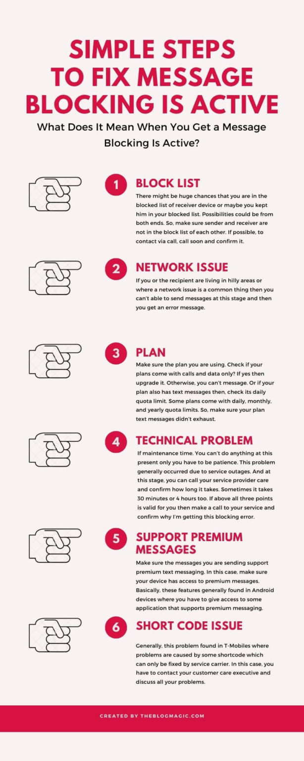 11 Ways To Fix Message Blocking Is Active on Mobile (Effective Method).